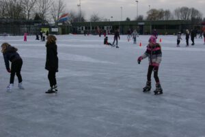 Foto van de ijsbaan, november 2022