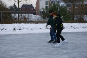 Foto van de ijsbaan, november 2022