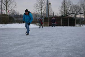 Foto van de ijsbaan, november 2022