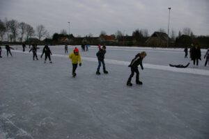 Foto van de ijsbaan, november 2022