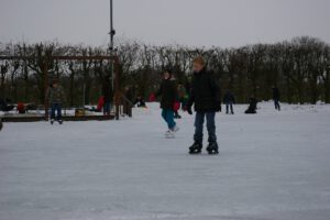 Foto van de ijsbaan, november 2022