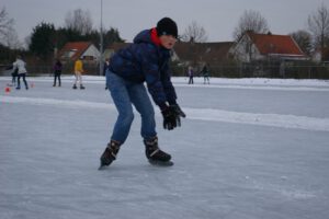 Foto van de ijsbaan, november 2022