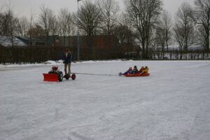 Foto van de ijsbaan, november 2022