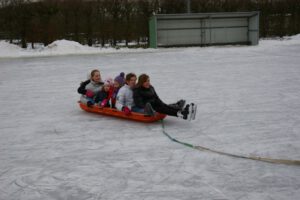 Foto van de ijsbaan, november 2022
