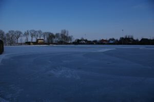 Foto van de ijsbaan, november 2022
