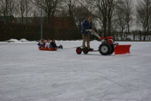 Foto van de ijsbaan, november 2022