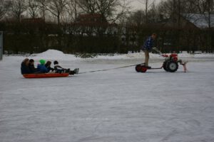 Foto van de ijsbaan, november 2022