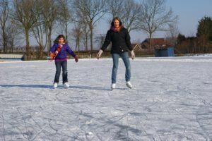 Foto van de ijsbaan, november 2022