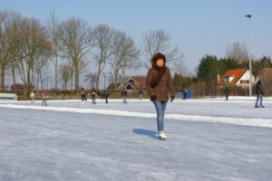 Foto van de ijsbaan, november 2022
