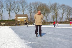 Foto van de ijsbaan, november 2022
