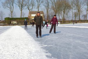Foto van de ijsbaan, november 2022