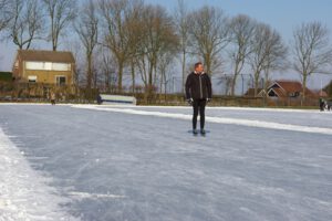 Foto van de ijsbaan, november 2022