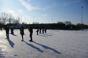 Foto van de ijsbaan, november 2022