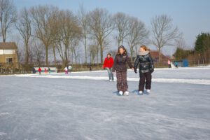 Foto van de ijsbaan, november 2022