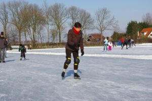 Foto van de ijsbaan, november 2022
