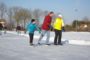 Foto van de ijsbaan, november 2022
