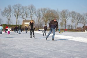 Foto van de ijsbaan, november 2022