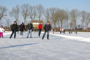 Foto van de ijsbaan, november 2022