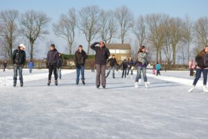 Foto van de ijsbaan, november 2022