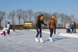 Foto van de ijsbaan, november 2022
