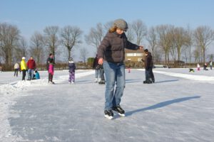 Foto van de ijsbaan, november 2022