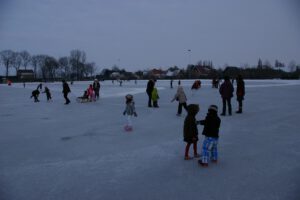 Foto van de ijsbaan, november 2022