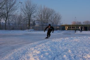 Foto van de ijsbaan, november 2022