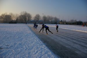 Foto van de ijsbaan, november 2022