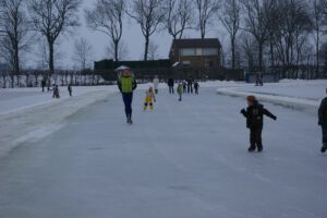 Foto van de ijsbaan, november 2022