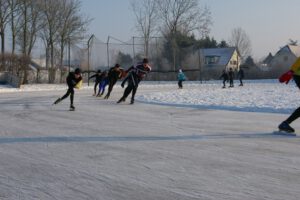 Foto van de ijsbaan, november 2022