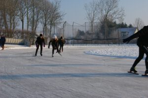 Foto van de ijsbaan, november 2022