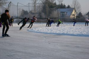 Foto van de ijsbaan, november 2022