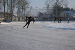 Foto van de ijsbaan, november 2022