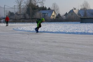 Foto van de ijsbaan, november 2022