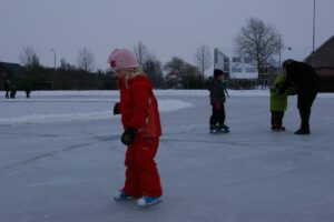 Foto van de ijsbaan, november 2022