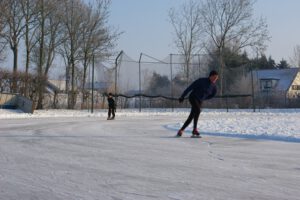 Foto van de ijsbaan, november 2022