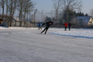 Foto van de ijsbaan, november 2022
