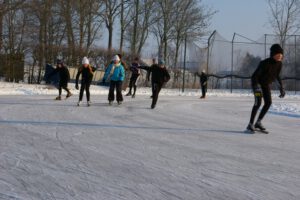 Foto van de ijsbaan, november 2022