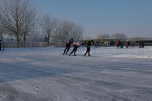 Foto van de ijsbaan, november 2022