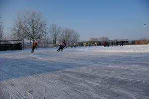 Foto van de ijsbaan, november 2022