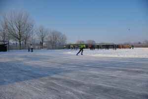 Foto van de ijsbaan, november 2022