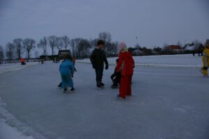 Foto van de ijsbaan, november 2022