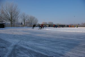 Foto van de ijsbaan, november 2022