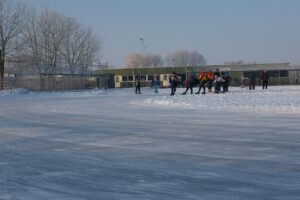 Foto van de ijsbaan, november 2022