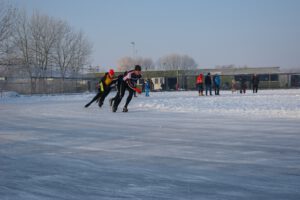 Foto van de ijsbaan, november 2022