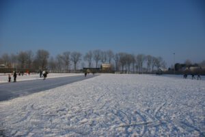 Foto van de ijsbaan, november 2022