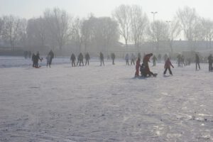 Foto van de ijsbaan, november 2022