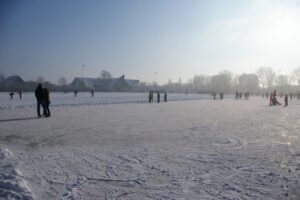 Foto van de ijsbaan, november 2022