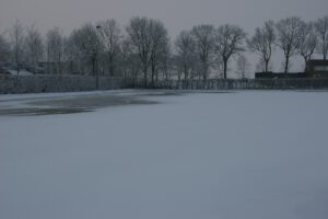 Foto van de ijsbaan, november 2022