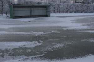 Foto van de ijsbaan, november 2022